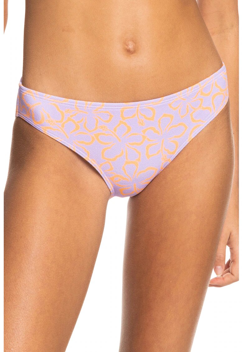 Roxy Slip cu imprimeu floral Hawaiian Heat - Portocaliu/Lila