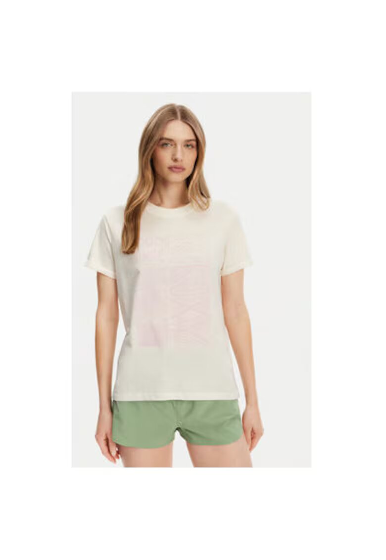 Roxy Tricou dama ERJZT05911-WBS0 - Bumbac - Ecru - Ecru