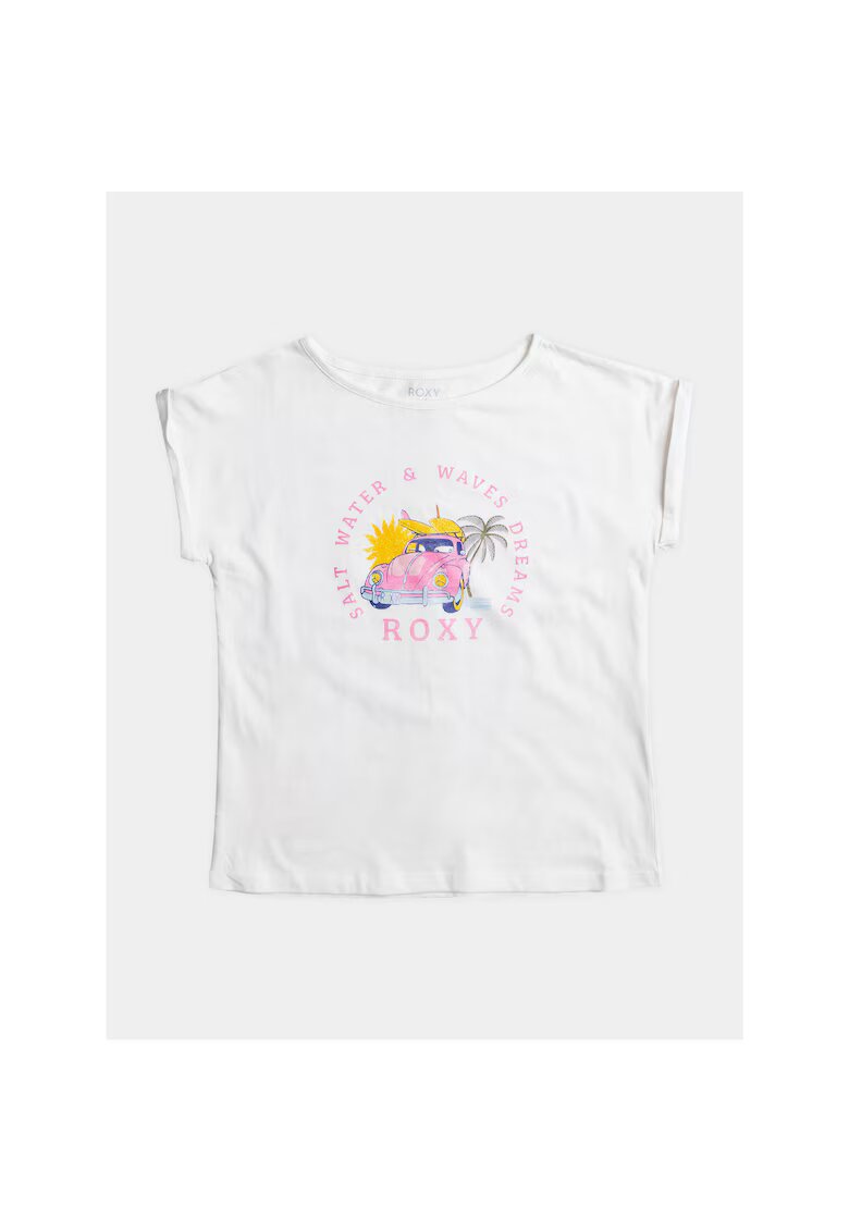 Roxy Tricou Fete - 303011420 - Bumbac - Alb