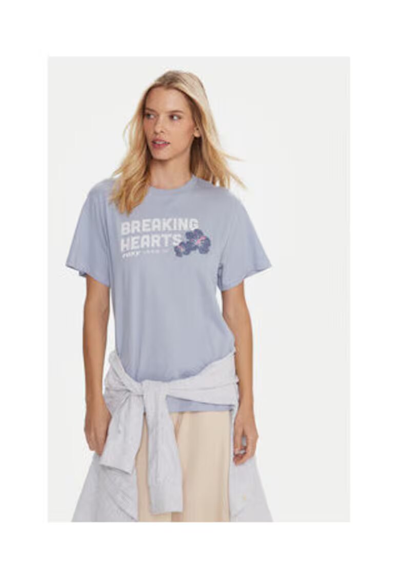 Roxy Tricou pentru dama - Bumbac organic - Albastru
