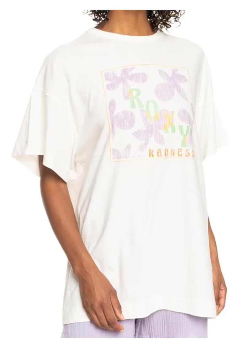 Roxy Tricou supradimensionat din amestec de canepa Sweet Flower -