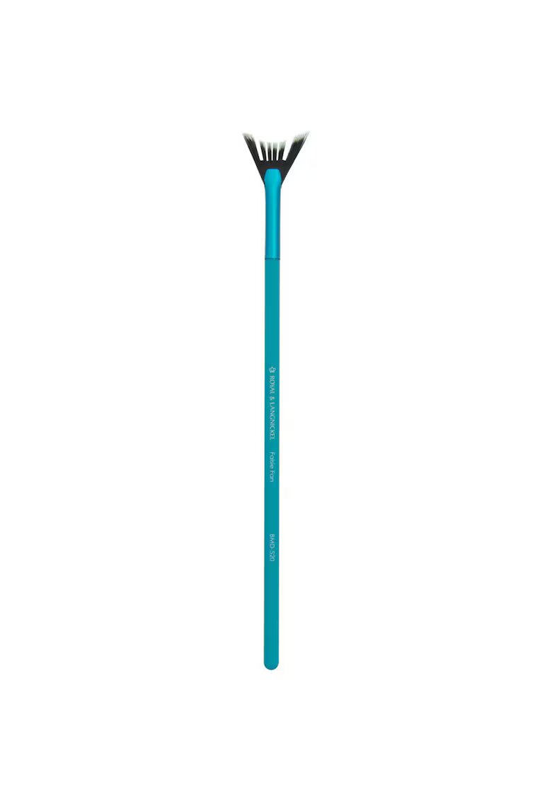 Royal Brush Pensula machiaj - 520 - Vegan - Sintetic - Albastru
