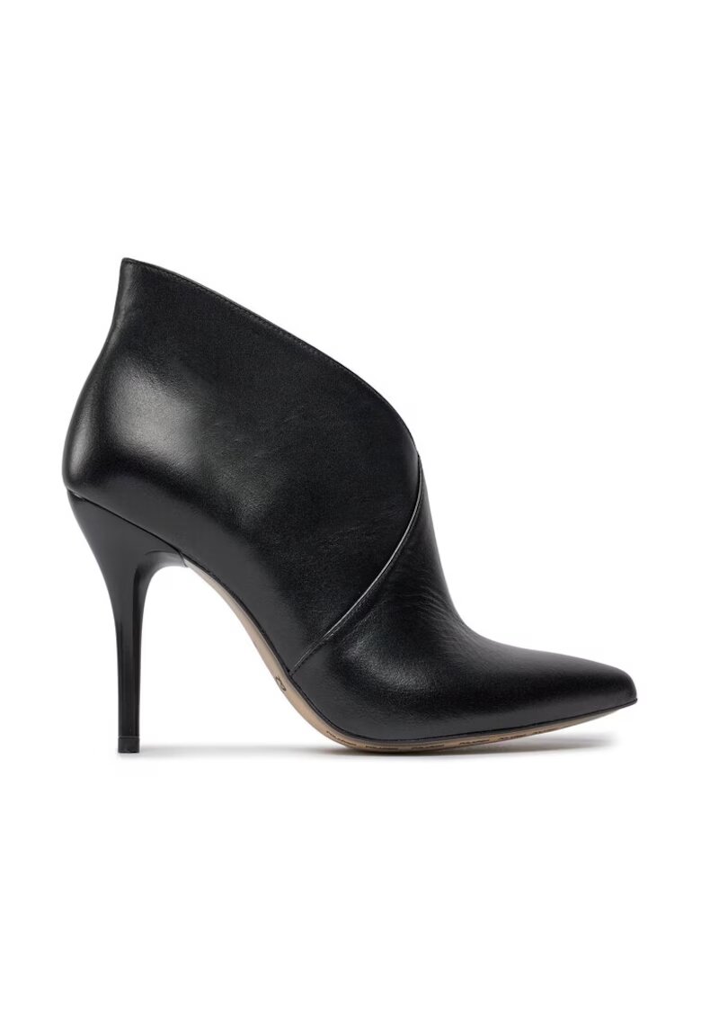 RPolanski Botine dama - Negru - Piele naturala - Negru