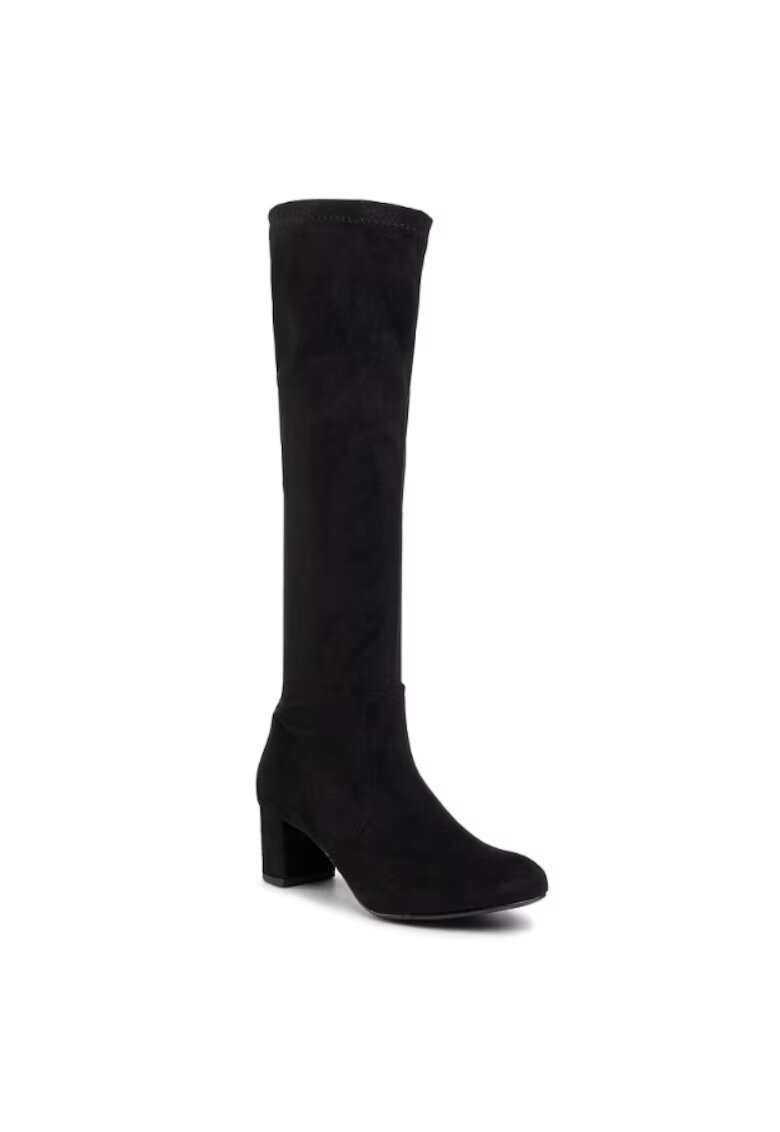 RPolanski Cizme dama - 206667007 - Negru - Textil - Negru