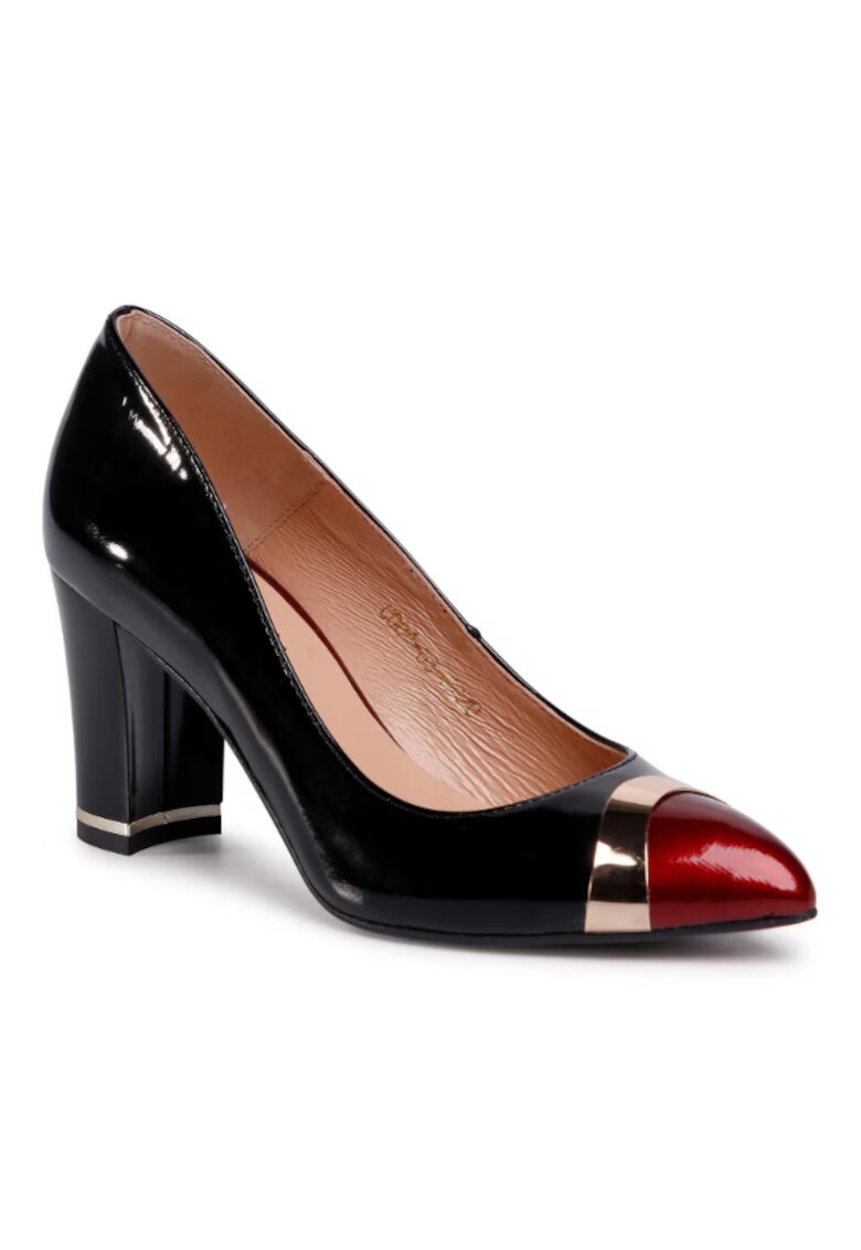 RPolanski Pantofi dama - 207347977 - Negru - Piele lacuita - Negru