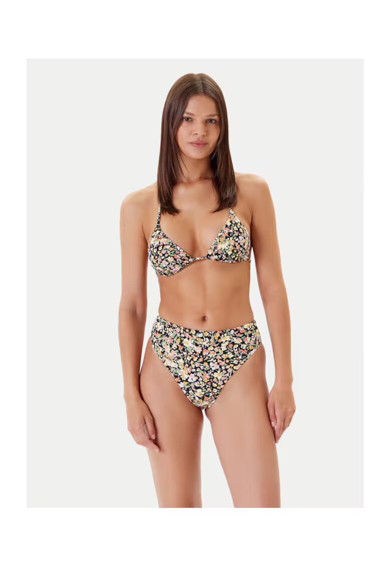 RVCA Costum de baie dama - top de bikini Gora Od - colorat - fabricat din material de calitate