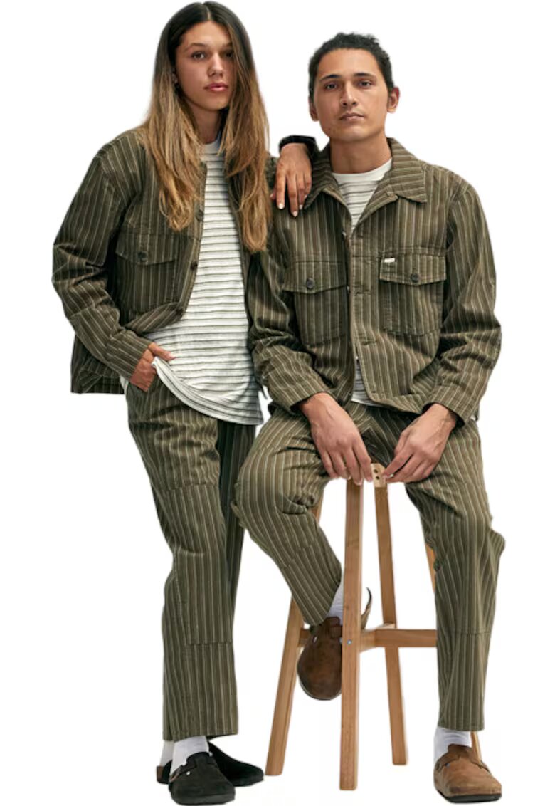 RVCA Jacheta unisex - RYCA - Bumbac - Marime M - Verde