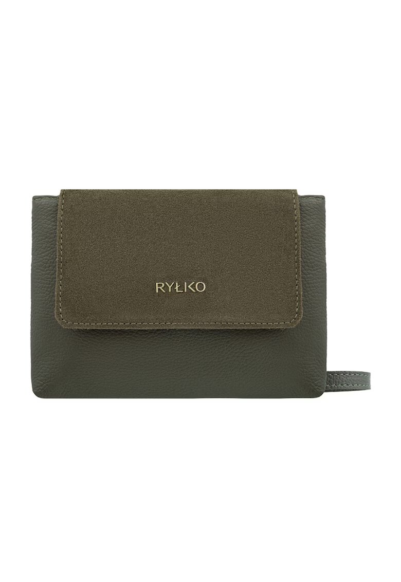 RYLKO Geanta crossbody de piele - Kaki