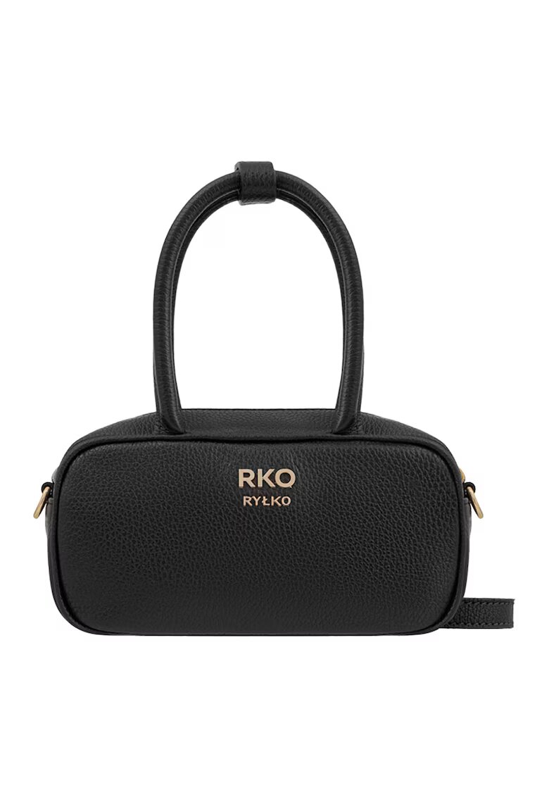 RYLKO Geanta crossbody de piele - Negru