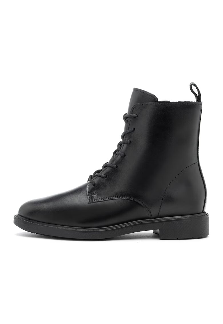 RYLKO Ghete de piele intoarsa - Negru