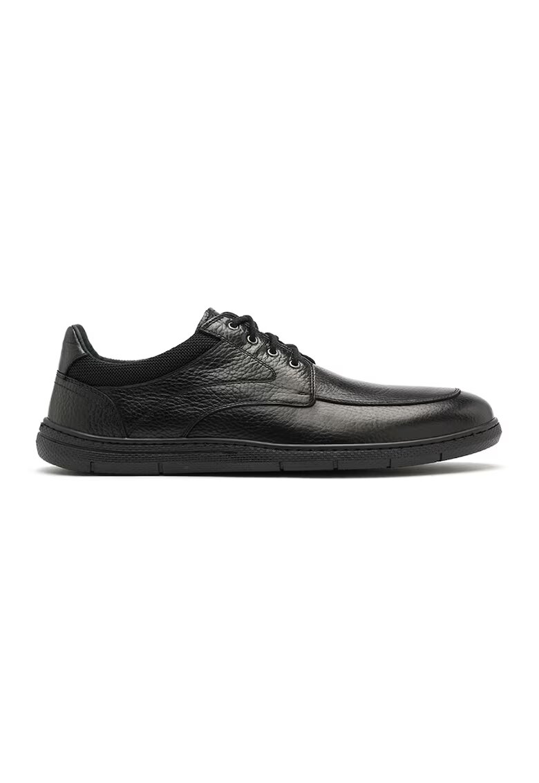 RYLKO Pantofi de piele cu sireturi Ezra - Negru