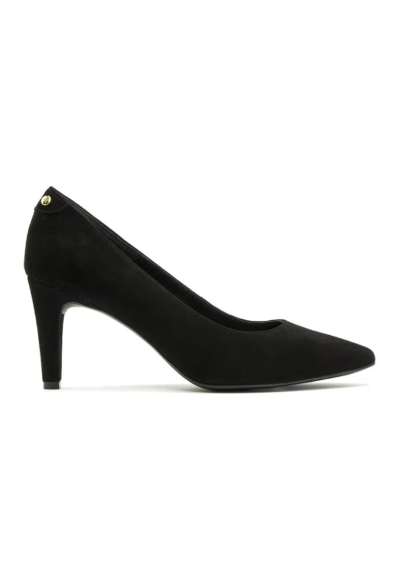 RYLKO Pantofi de piele cu toc - Negru