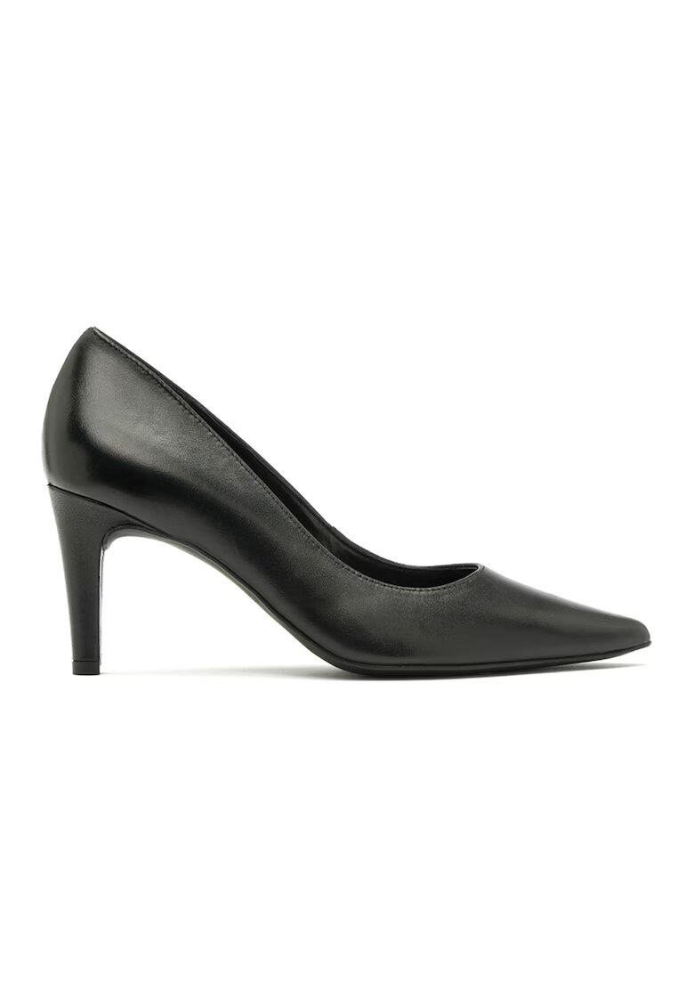 RYLKO Pantofi de piele cu toc Ofelia - Negru