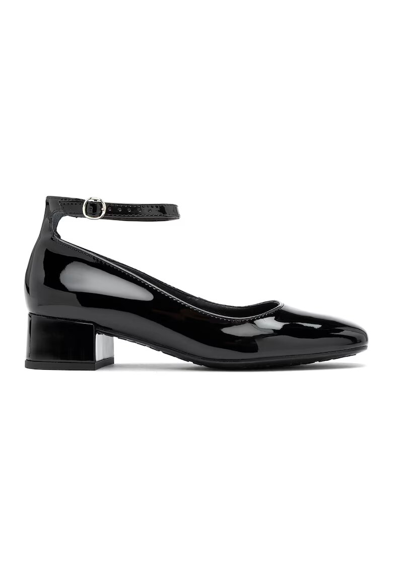 RYLKO Pantofi de piele ecologica Sophie - Negru