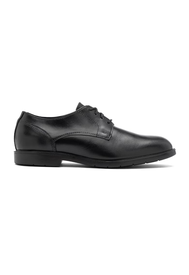 RYLKO Pantofi derby de piele Santiago - Negru