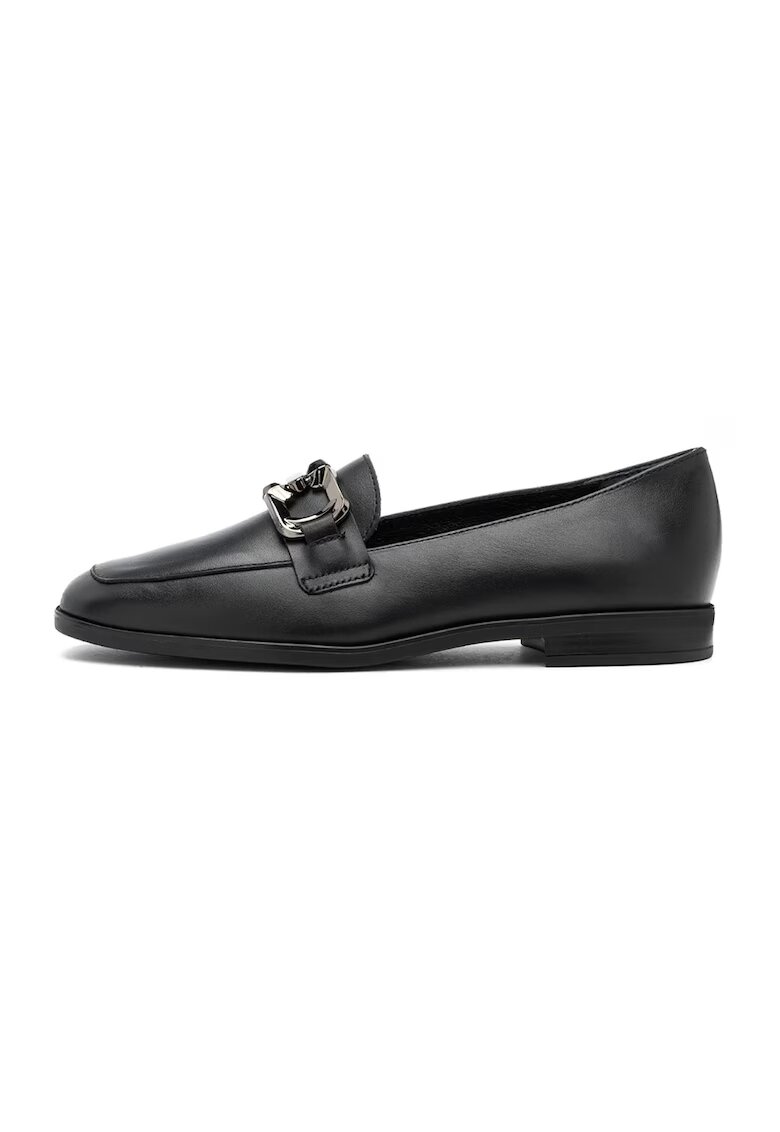 RYLKO Pantofi loafer cu accesoriu decorativ - Negru