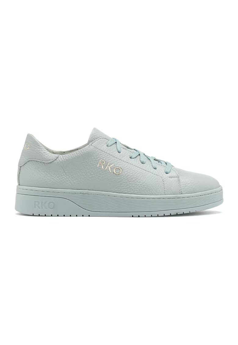 RYLKO Pantofi sport de piele Nora - Albastru glaciar