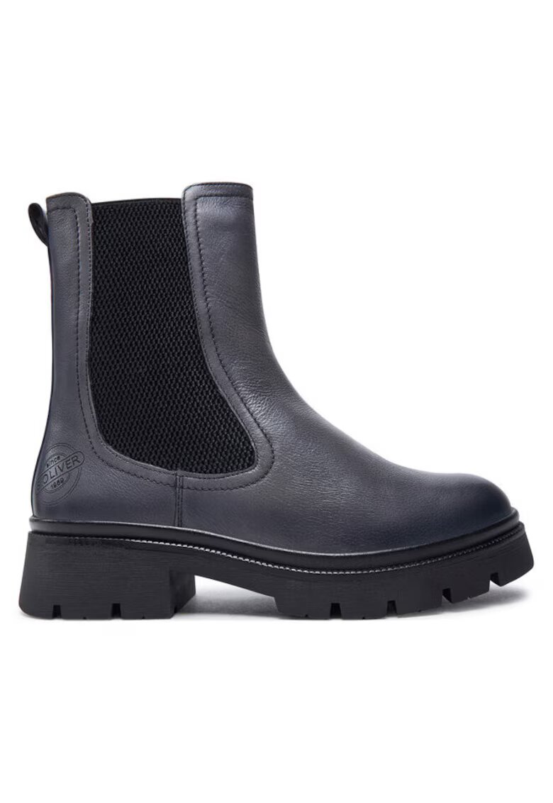 s Oliver Ghete dama 304625275 - Piele naturala - Gri - Gri