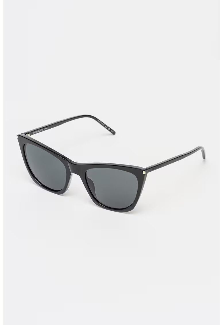 Saint Laurent Ochelari de soare cat eye Kate - Negru stins