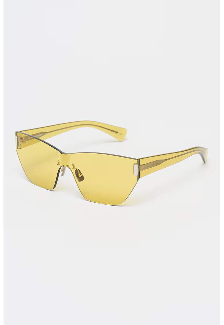 Saint Laurent Ochelari de soare dreptunghiulari - Verde
