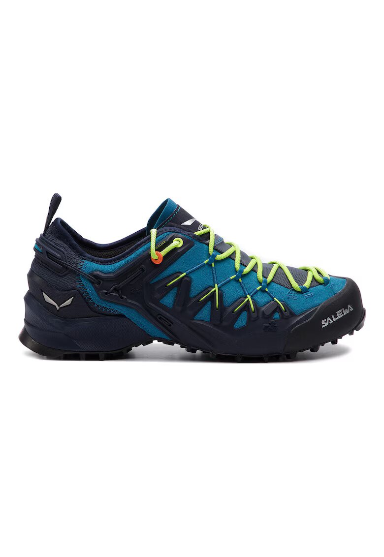 Salewa Bocanci trekking barbati 00-0000061346 - Textil - Negru/Albastru - Negru/Albastru