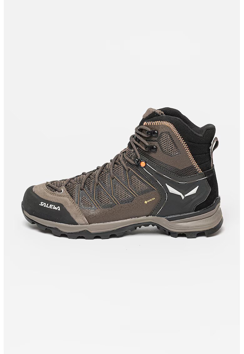 Salewa Ghete pentru drumetii Mountain Trainer Lite GTX - Maro inchis/Negru