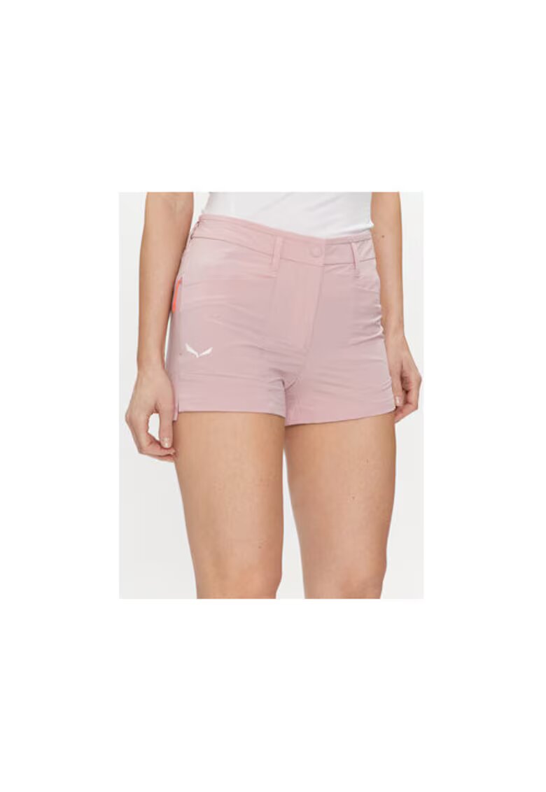 Salewa Pantaloni scurti dama - 303336516 - Poliamida - Roz - Roz