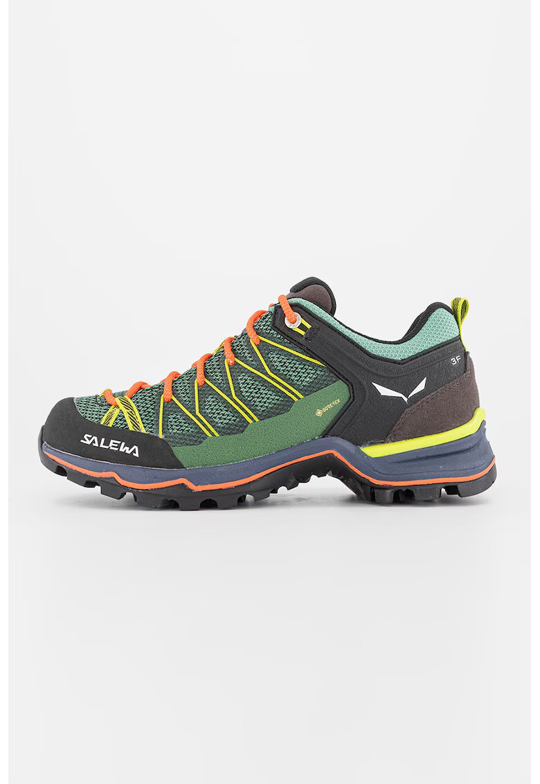 Salewa Pantofi pentru drumetii Mountain Trainer Lite GTX - Verde/Negru/Portocaliu