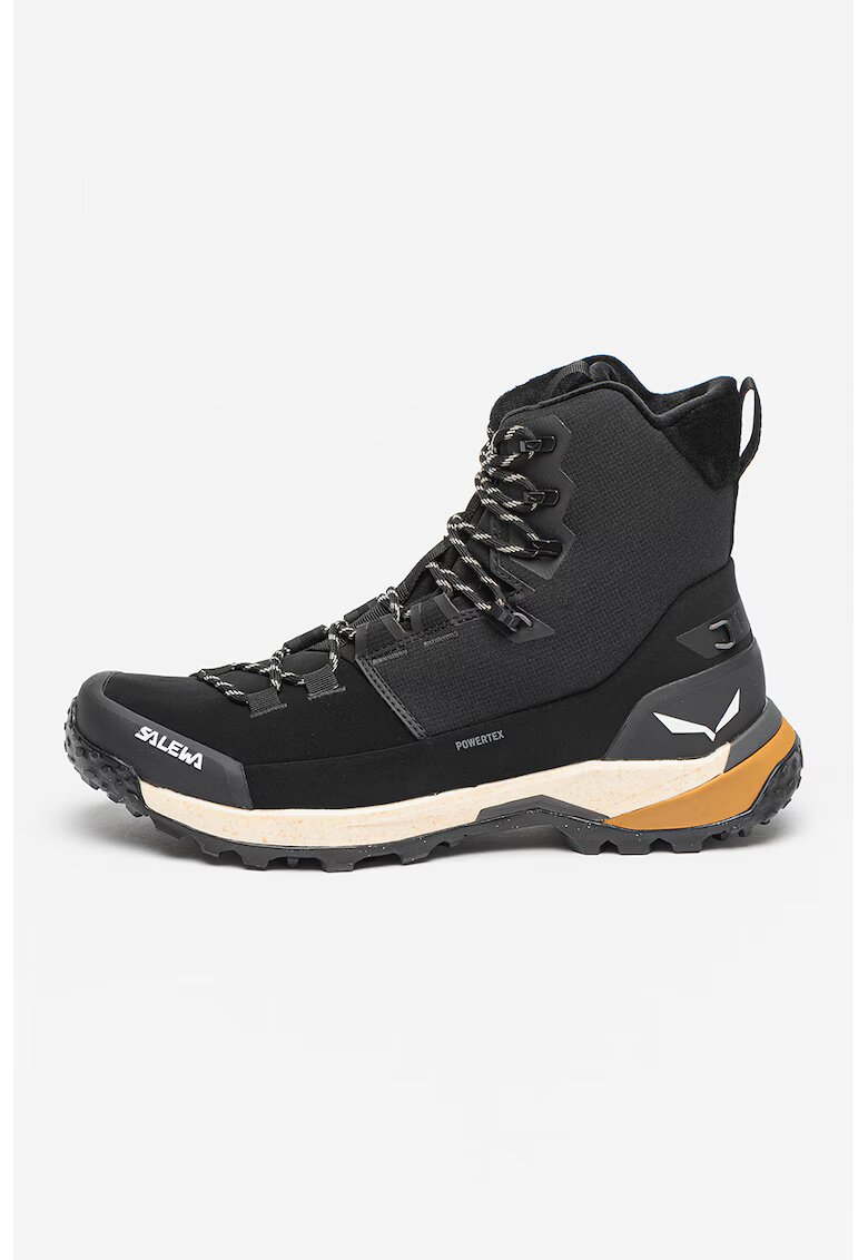 Salewa Pantofi pentru drumetii Puez Winter Mid PTX - Negru