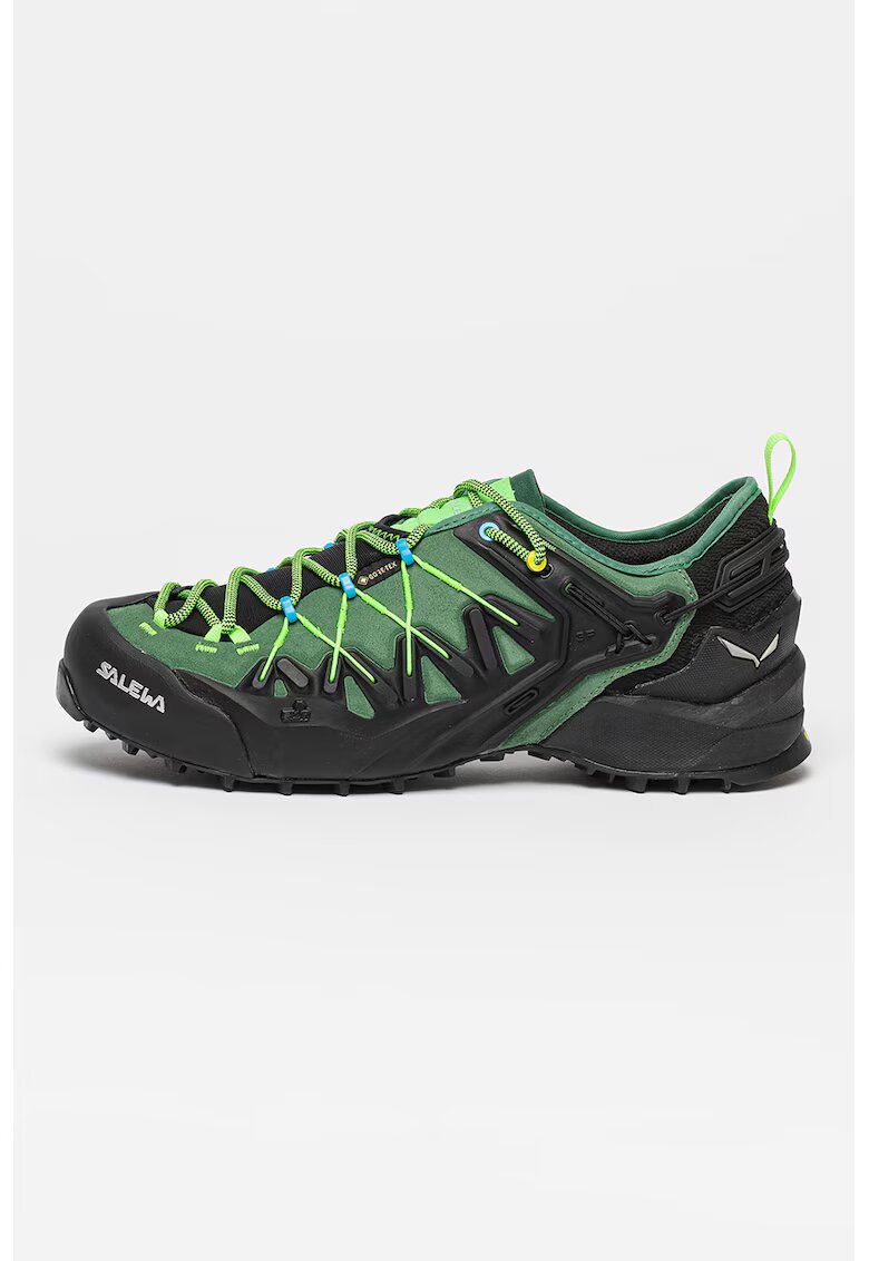 Salewa Pantofi pentru drumetii Wildfire Edge Gore-Tex® - Verde/Negru