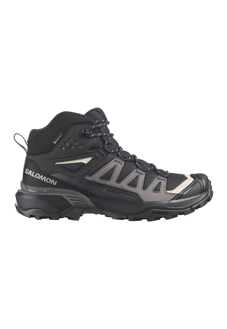 Salomon Ghete pentru drumetii X Ultra 360 Mid Goretex - Negru/Gri inchis