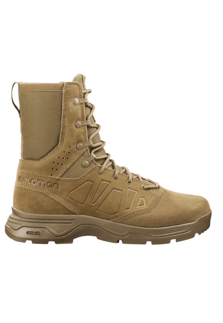 Salomon Ghete sport barbati Guardian CSWP - trekking - bej - piele sintetica si textil