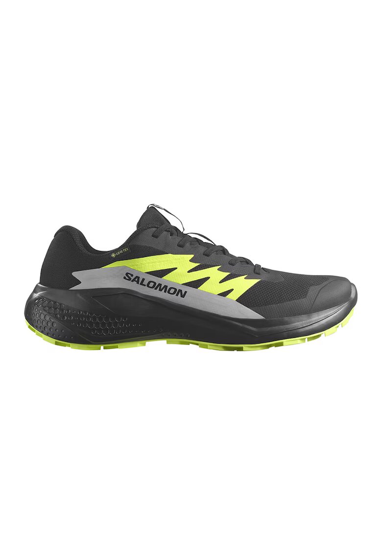 Salomon Pantofi cu tehnologie Gore-Tex pentru alergare pe teren accidentat Alphaglide - Negru/Verde lime