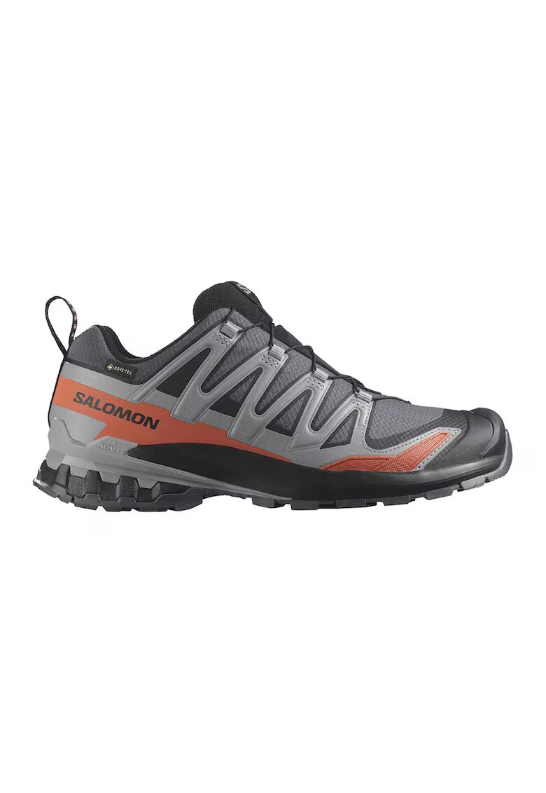 Salomon Pantofi cu tehnologie Gore-Tex pentru alergare pe teren accidentat Xa Pro 3D V9 - Negru/Gri/Portocaliu