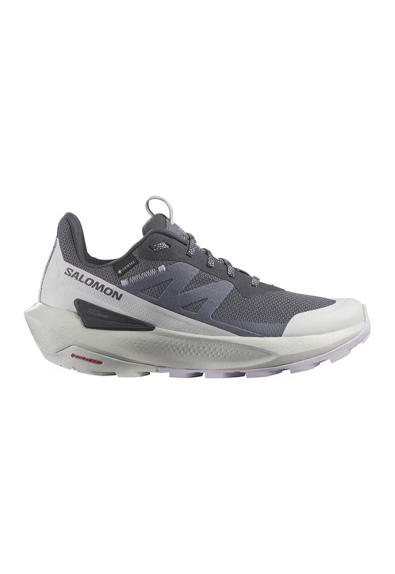 Salomon Pantofi cu tehnologie Gore-Tex - pentru drumetie Elixir Activ - Gri/Alb murdar