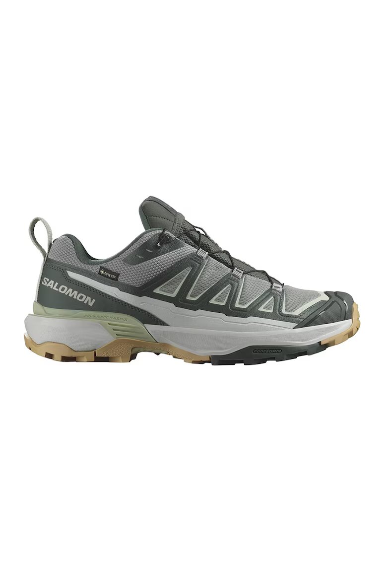 Salomon Pantofi cu tehnologie Gore-Tex pentru drumetii X Ultra 360 Edge - Gri cenusiu/Gri inchis