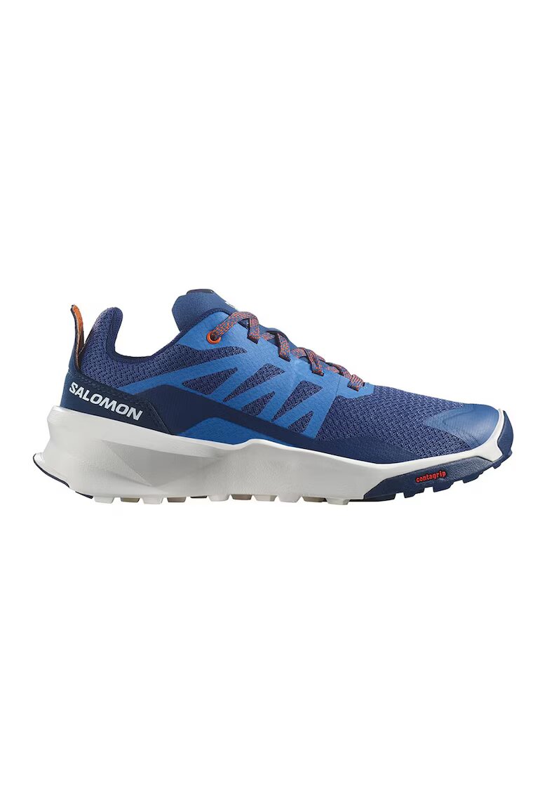 Salomon Pantofi din material textil - pentru drumetie Patrol - Albastru prafuit/Albastru royal