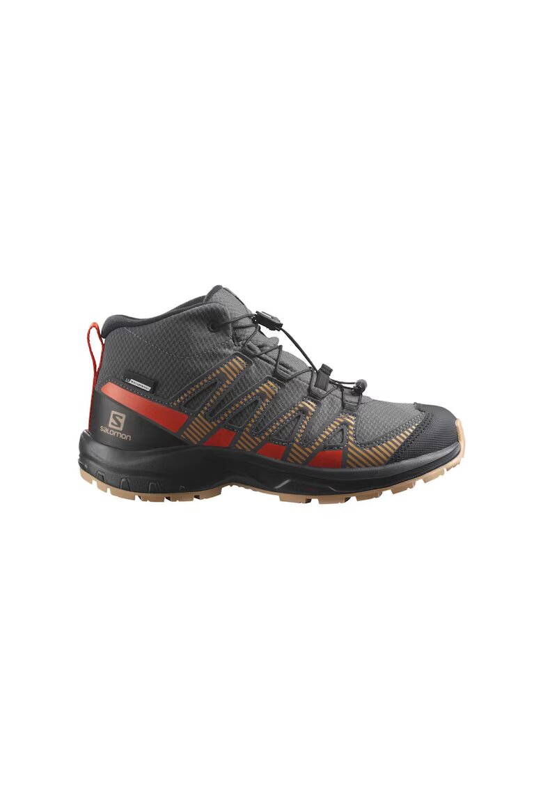 Salomon Pantofi drumetie pentru copii XA Pro V8 MID - Sintetic/Spuma EVA - Talpa Contagrip - Waterproof - Multicolor
