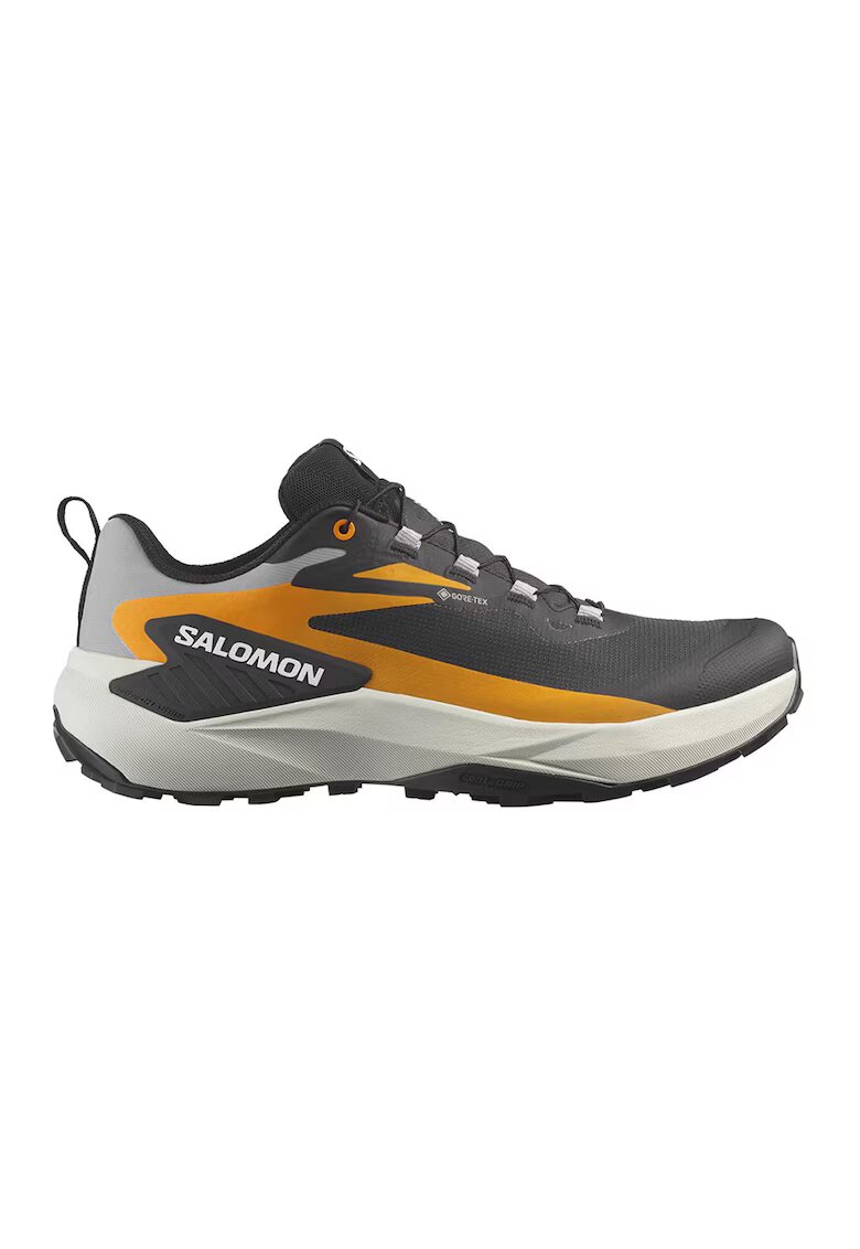 Salomon Pantofi Genesis GTX pentru alergare trail - Negru/Gri/Portocaliu