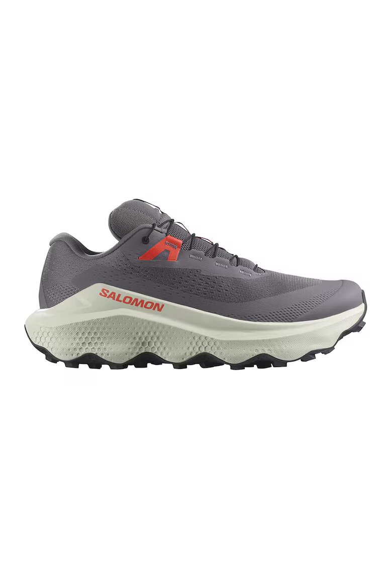 Salomon Pantofi pentru alergare pe teren accidentat Ultra Glide 3 - Coral/Gri inchis