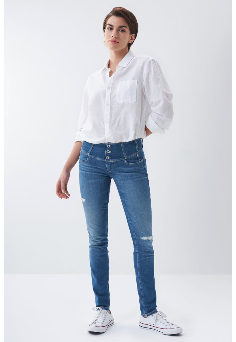 Salsa Jeans Blugi regular-fit din denim - Albastru pastel