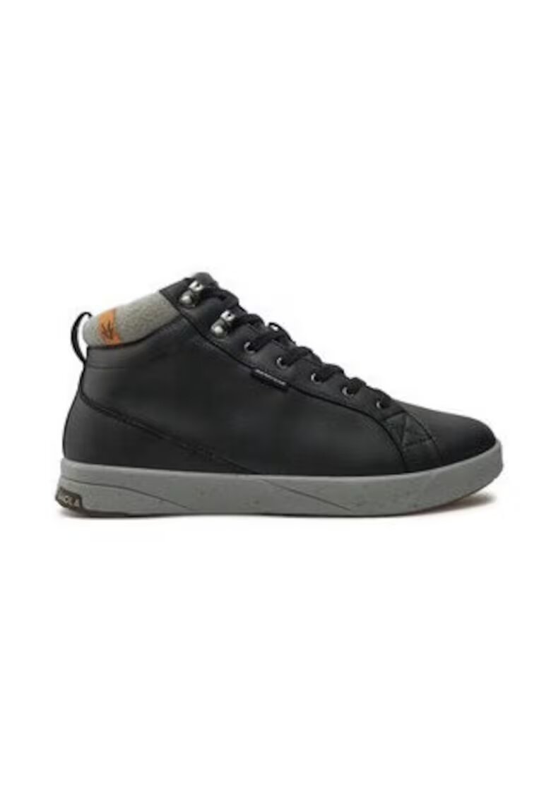 Saola Pantofi sport barbati 305022141 - Piele ecologica - Negru - Negru