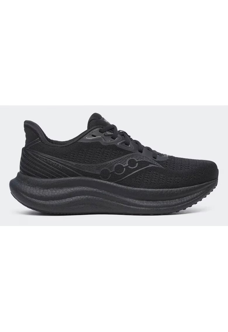 Saucony Pantofi sport barbati - Triumph 23 - amortizare maxima - negru - plasa
