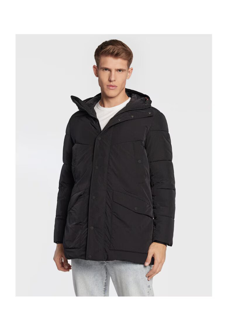 Save The Duck Geaca barbati - 301536475 - Nylon - Negru - Negru