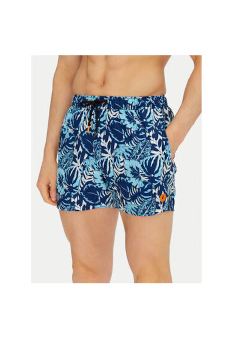 Save The Duck Pantaloni scurti de baie barbati DW1222M-SIPO20 - Poliester - Albastru - Albastru
