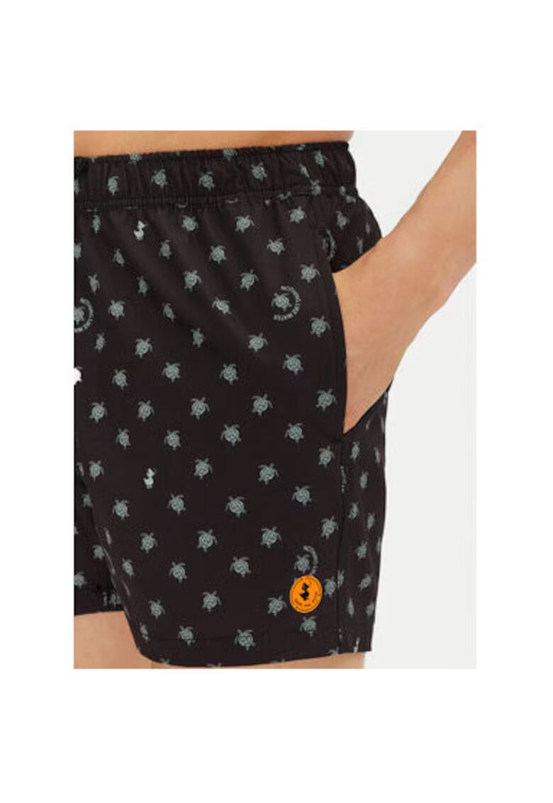 Save The Duck Pantaloni scurti de baie barbati DW1222M-SIPO20 - Poliester - L INTL - Albastru