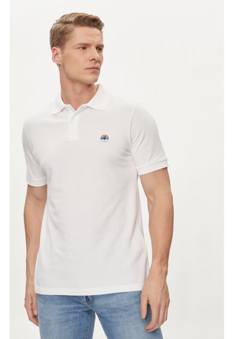 Save The Duck Tricou barbati - 303932145 - Bumbac - Alb - Alb