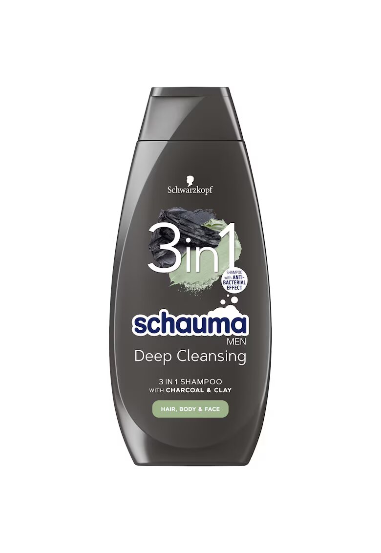 Schauma Sampon Men - 400 ml - Argila
