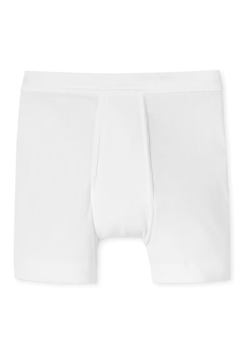 SCHIESSER Boxeri de bumbac Essentials - Alb