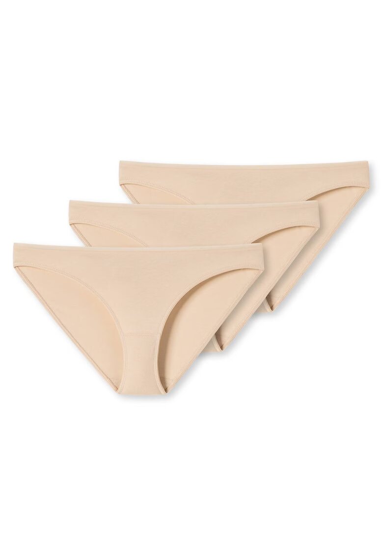 SCHIESSER Set de chiloti - 3 perechi - Bej